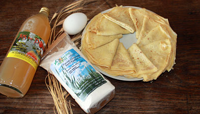 gouter à la ferme crêpes petit épeautre gap jarjayes hautes-alpes 