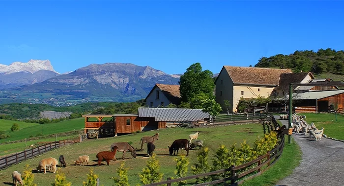 Corps de ferme de montagne